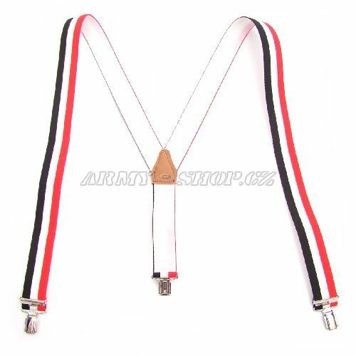 Kšandy - s potiskem -  Barevné  - tenké