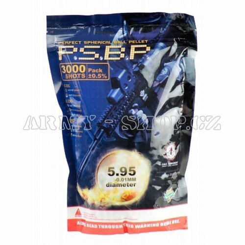 Kuličky BB G&G WHITE 0,25g 3000ks