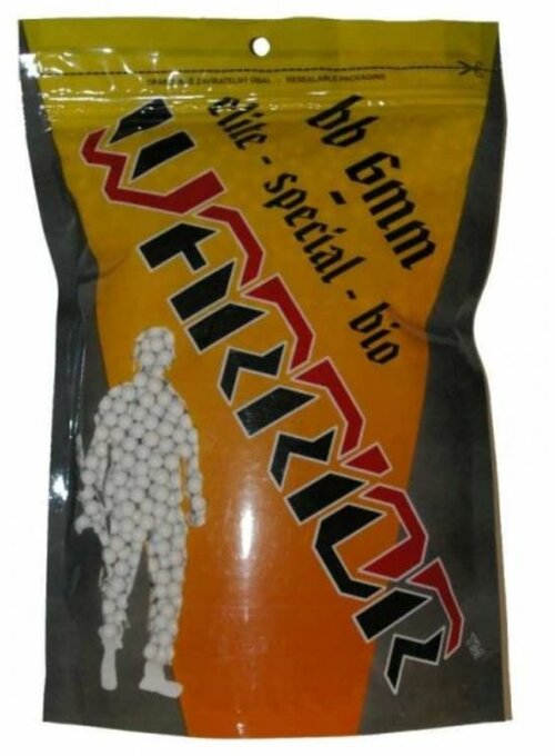 Kuličky BB WARRIOR 0,25g 4000ks