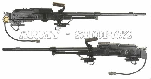 Tankový kulomet PKT maketa