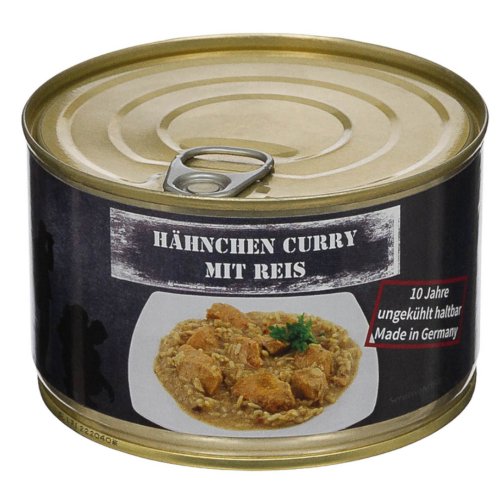 Kuřecí kari s rýží - konzerva 400g
