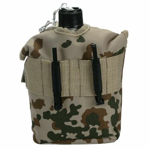 Polní láhev U.S. + pitítko  ALU   BW poušť