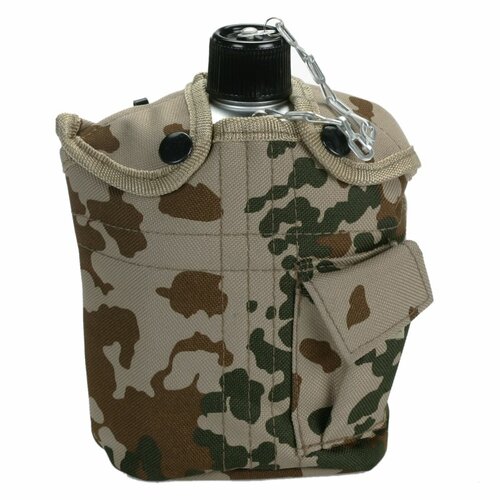 Polní láhev U.S. + pitítko  ALU   BW poušť