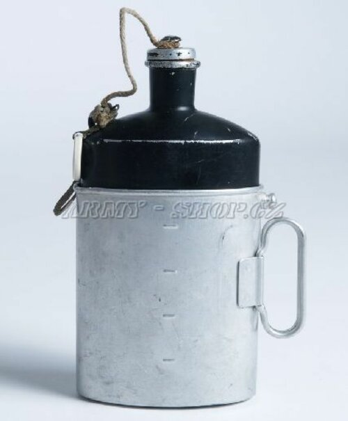 Polní láhev - Švýcarská armáda - starší model