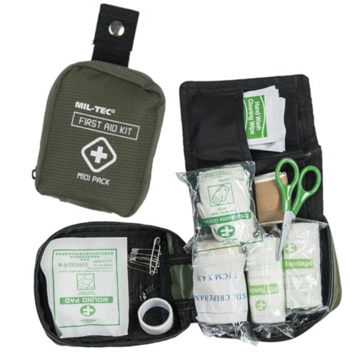Lékárnička FIRST AID PACK MIDI khaki