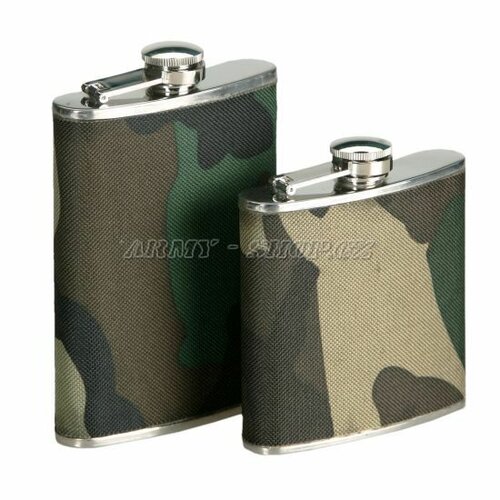 Likérka s maskáčovým vzorem Woodland 150ml