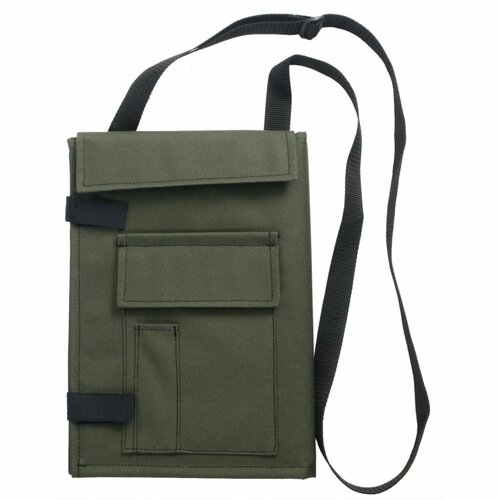 Obal na mapu skládací  olivový