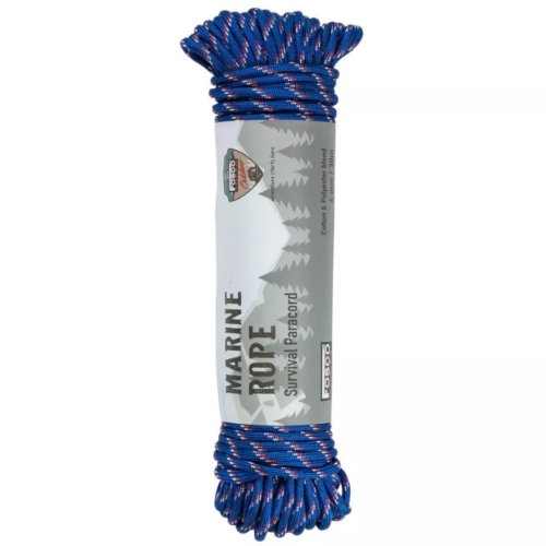 MARINE ROPE survival paracord 4mm/30m MODRÁ