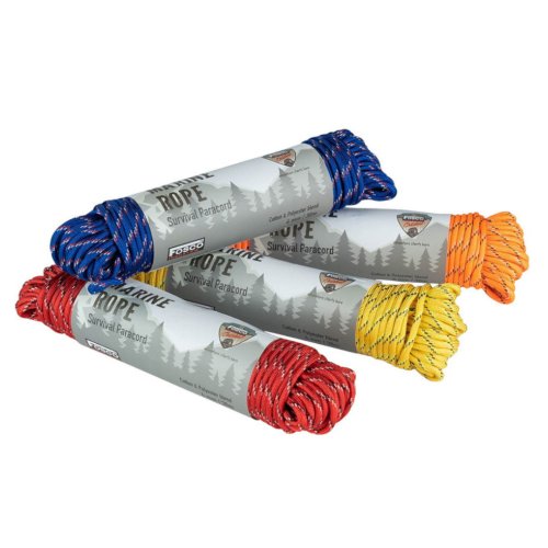 MARINE ROPE survival paracord ø 4mm/30m ORANŽOVÁ