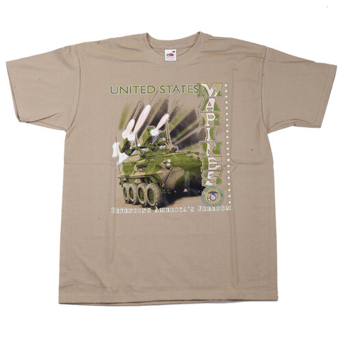 Triko béžové DESIGN MARINES 1