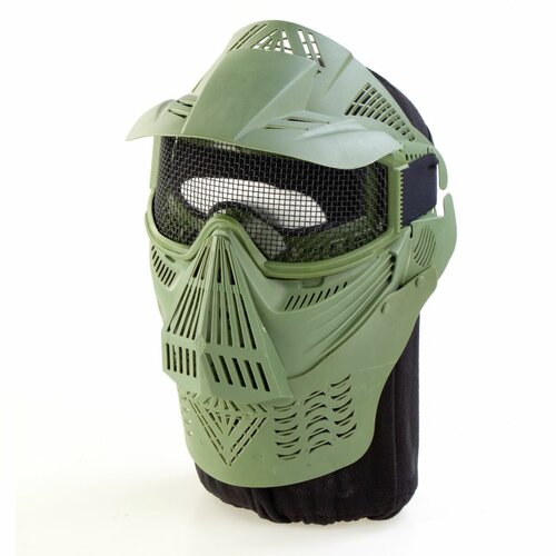 Maska MILITARY GAME olivová