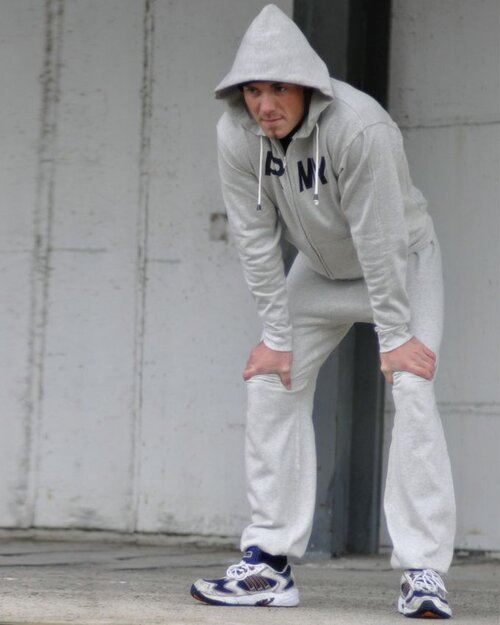 Mikina ARMY s kapucí ŠEDÁ