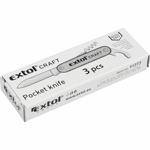 Nůž kapesní WOOD 3dílný