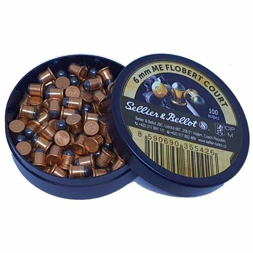 Flobertové náboje SB cal. 6mm kulička 100ks