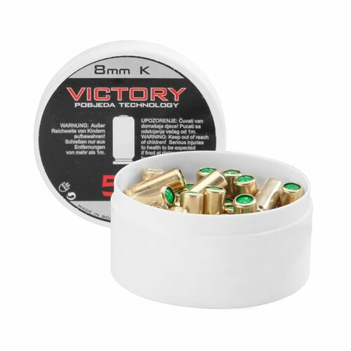 Startovací náboje VICTORY pistolové 8mm 1ks