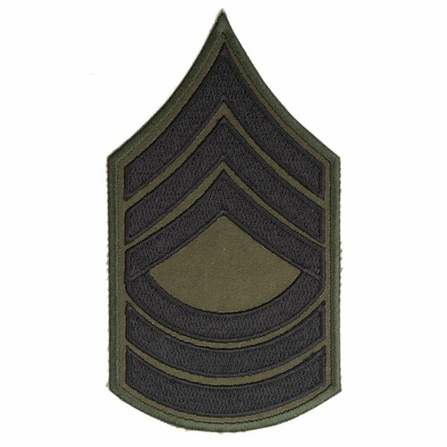 Nášivka hodnost US  hlavní seržant bojová