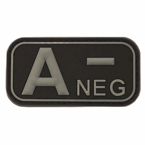 Nášivka 3D PVC A- negative