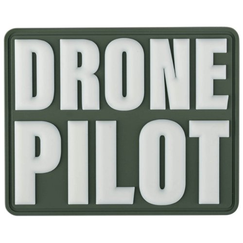 Nášivka DRONE PILOT velcro 3D PVC
