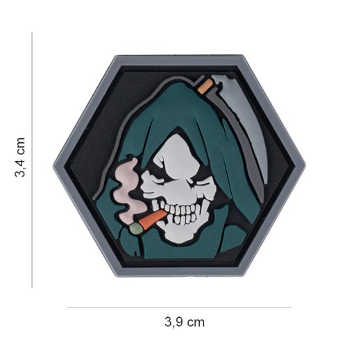 Nášivka GRIM REAPER MINI velcro 3D PVC