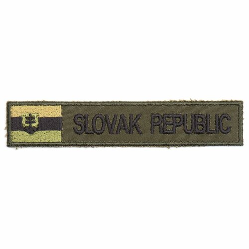 Nášivka Slovenská Republika plátek  bojová