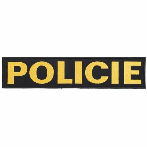Nášivka POLICIE zádová velká VELCRO
