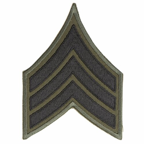 Nášivka hodnost US  seržant bojová