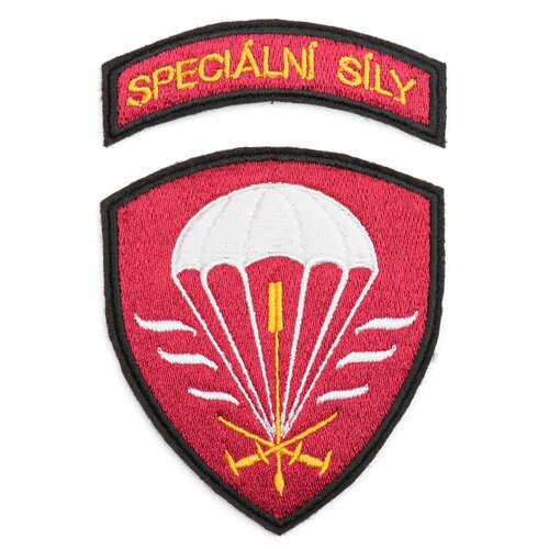 Nášivka Speciální síly barevná VELCRO
