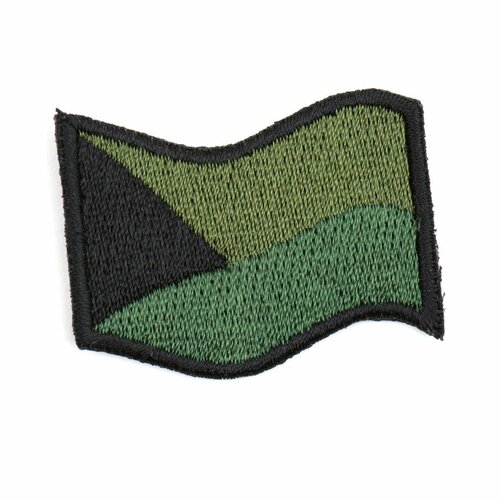 Nášivka  vlajka ČR  bojová  vlající