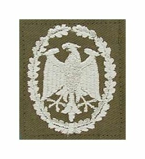 Nášivka Orlice orig. BW stříbrná