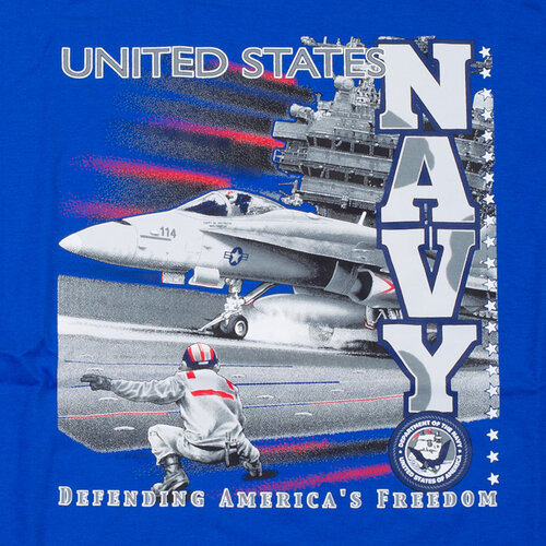 Triko modré DESIGN NAVY 1