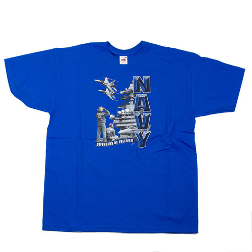 Triko modré DESIGN NAVY 2