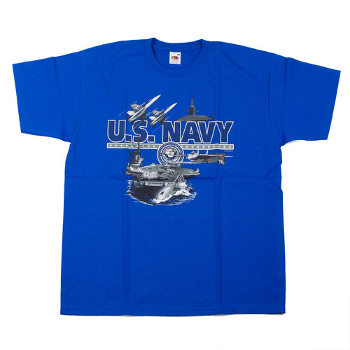 Triko modré DESIGN NAVY 3