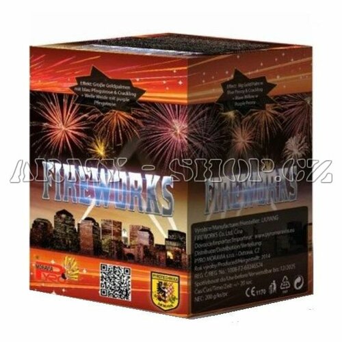 Kompakt FIREWORKS 16 výstřelů