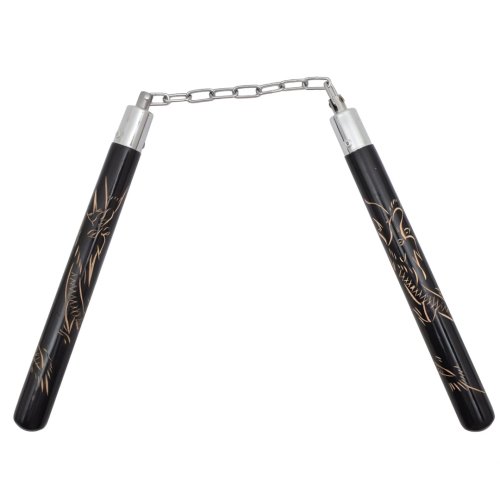 Nunchaku Black Dragon dřevěné