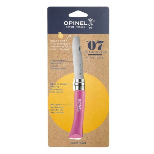 Nůž dětský VRI No.07 OPINEL růžový