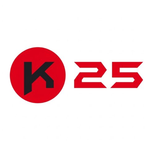 Nůž motýlek K25 ČERNÝ 