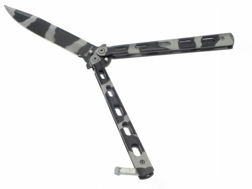 Nůž motýlek ALBAINOX maskáč