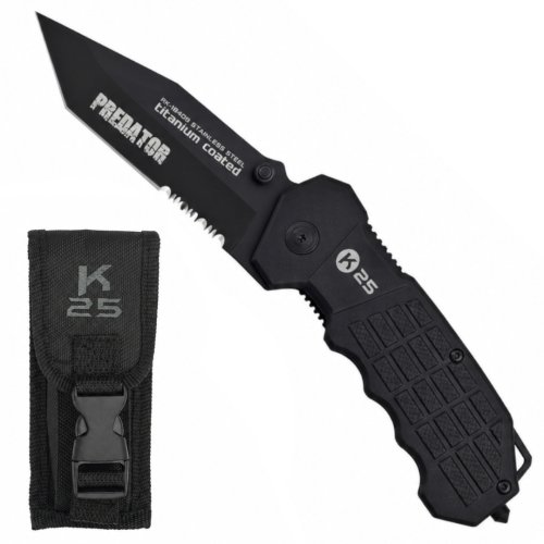 Nůž zavírací K25 PREDATOR s pouzdrem