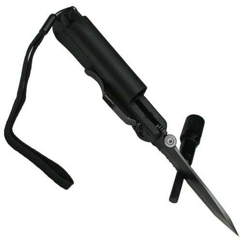 Nůž SURVIVAL se svítilnou a křesadlem FOSCO