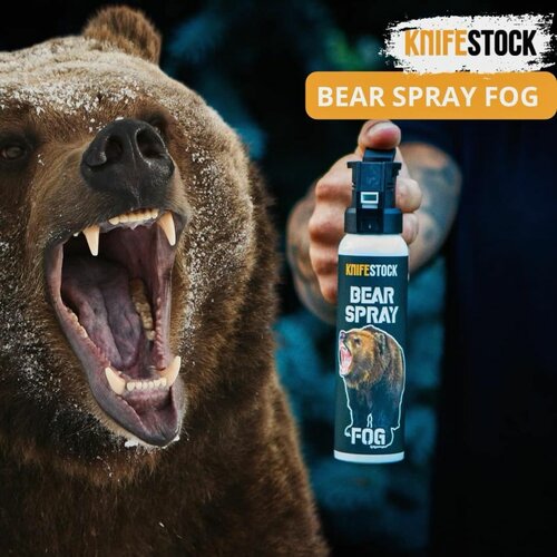 Sprej na medvědy Bear Spray KNIFESTOCK 150ml