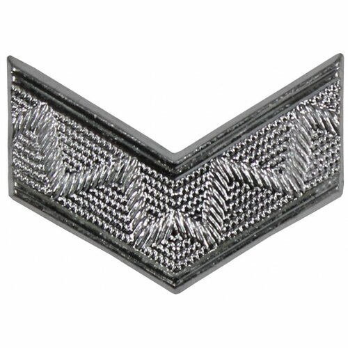 Odznak ČSLA  kolejnička rozlišovací stříbrná  Véčko