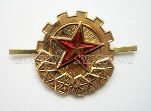 Odznak ČSFR vševojskový - zlatavý