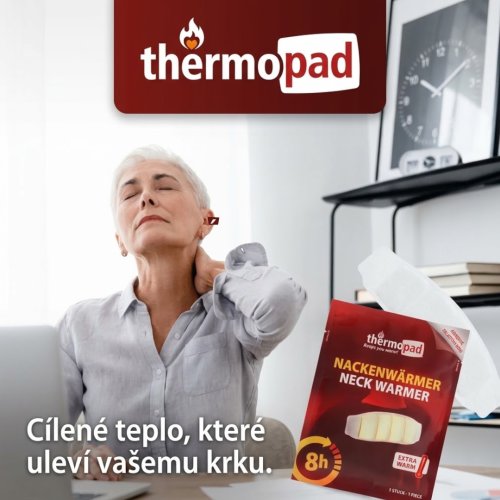 Ohřívač krku THERMOPAD 6ks 8hodin