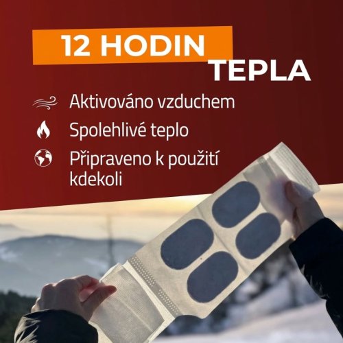 Ohřívací pás THERMOPAD 12hodin