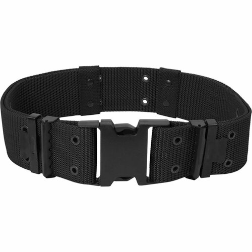 Pásek široký nylon černý