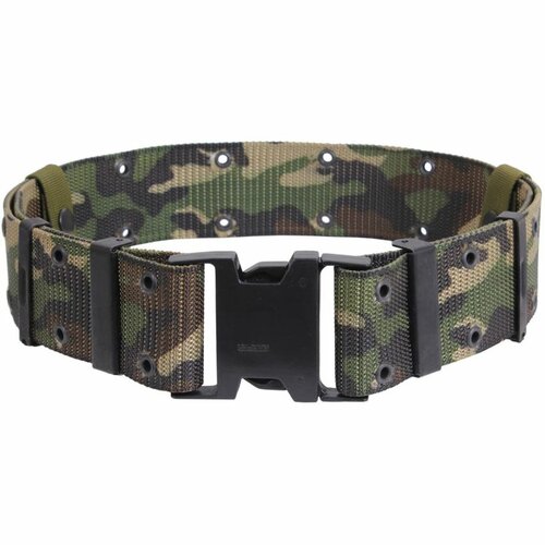 Pásek  široký  nylon  woodland