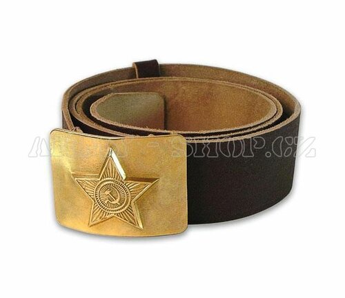 Opasek CCCP hvězda zlatý