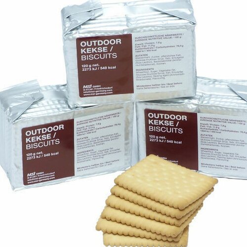 Nouzové OUTDOOR keksy 120g