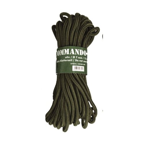 Padáková šňůra  OLIV 7mm/15m