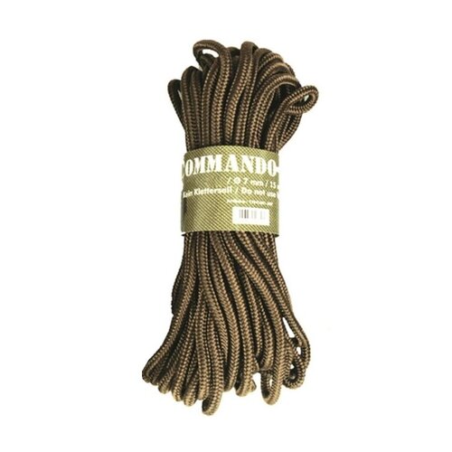 Padáková šňůra  BÉŽOVÁ 7mm/15m